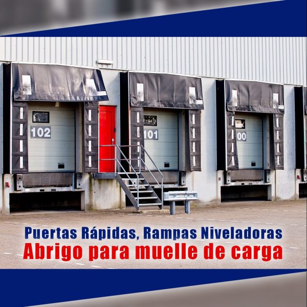 Puertas Seccionales Dominicana, Abrigo para muelle de carga, puertas industriales