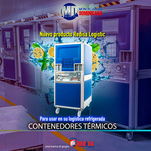 Contenedores-Térmicos,-Montacargas-Dominicana,-Redisa-Logistic